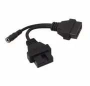 High Quality For Mitsubishi 12pin to 16 pin OBD1 OBD2 Connector Adapter