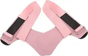 PLAFOPE Wrist Band Suort for Wrist Strength Sturdy Weighted Wrist Bands for Exercise Protection Pink m Size