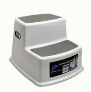 2pcs Two-Step Stool for Toddlers & Kids, Potty Training Stool Bathroom,Kitchen
