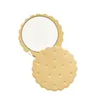 Square Makeup Mirror with Comb Folding Compact Pocket Mirror Women