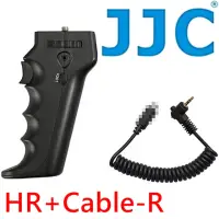 在飛比找momo購物網優惠-【JJC】相機槍把手把手柄HR+Cable-R相容富士Fuj