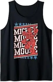 [Disney] Mickey And Friends Mickey Mouse Americana Silhouette Tank Top