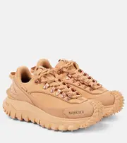 [Moncler] Moncler Trailgrip Apex leather sneakers AU 7.5 brown