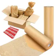 Honeycomb Packing Paper 15"x200' - Honeycomb Wrapping Paper for Moving Packag...