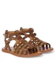 [Pom d'Api] Pom d'Api Plagette leather sandals UK 9 brown