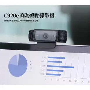 羅技 Logitech C920E HD Pro Webcam 1080P 商務網路攝影機 [富廉網]