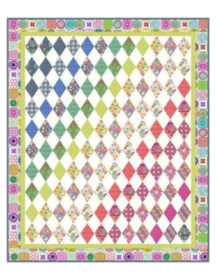 Moda Fabric - Vintage Soul Quilt Kit by Cathe Holden