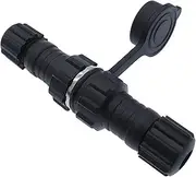 CCWUTQF 10pcs GX16 Connector M16 Waterproof Docking Back Nut Male&Female Plug and Socket 2pin3pin4pin5pin6pin7pin8pin9pin10pin(Docking 2P 10PCS)