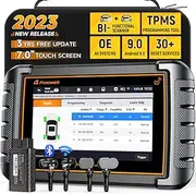 FOXWELL NT809TS OBD2 Scanner Diagnostic TPMS Programmer, All System Bluetooth Bidirectional Scan Tool with 30+ Services ABS/TPMS/EPB/Airbag/SAS/Battery/Oil Reset, 3-Year Update with 4 PCS Sensors