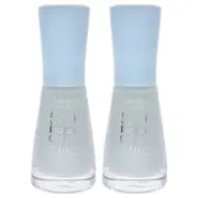 So Laque Glossy - 09 Ciel Mon Vernis by Bourjois for Women - 0.3 oz Nail Polish - Pack of 2