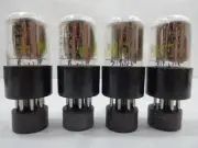 Matched Quad 12SL7GT Western Union NOS NIB Round Side Getter