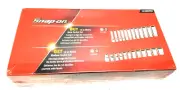 NEW Snap-on 24pc 1/4"dr 6-point METRIC Shallow Deep Socket Set 112TMMY 112STMMY