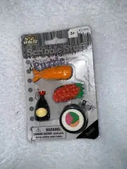 Sushi Puzzle Erasers Set New Scribble Stuff