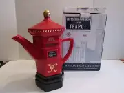 NIB Victorian Postbox 4 Cup Teapot Memories Of London Collection Brand New