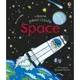 Peep Inside Space (硬頁翻翻書)(硬頁書)/Anna Milbourne【禮筑外文書店】