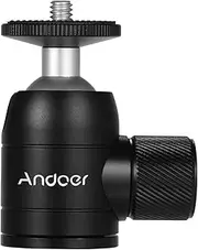 Tripod Ball Head 360 Degree Swivel Compatible with DSLR Camera Tripod Selfie Stick Monopod