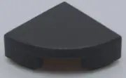Lego 50x Dark Bluish Gray 1 x 1 Quarter Round Tile