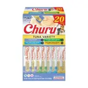 INABA Cat Churu Puree Tuna Varieties Box 20P