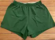 Soffe Girls Size Cheerleading Dance Gym Cheer Green Shorts New Free Ship