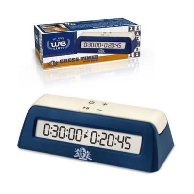 Wood Expression Chess Clocks Universal Digital Clock/Game Timer w/De SW (New)