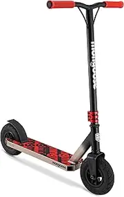 [Mongoose] Tread Kids and Adult Freestyle Dirt Scooter, 200mm Big Air Filled Tires, Great for Dirt and Gravel, Ages 8 Years and Up, Max Rider Weight 220 Pounds