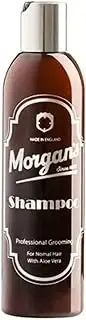 Morgan's Pomade Bergamot and Patchouli Fragranced Men's Shampoo for Normal Hair, Boosts Hair Vitality and Shine, Moisturises the Scalp, with Keratin and Aloe Vera 250ml