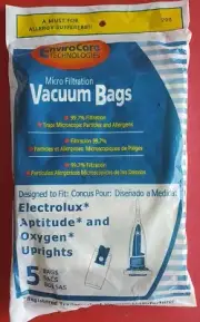 Electrolux Aptitude/Oxygen Upright Vacuum Bags - 5 Pack Model 208
