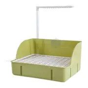 Bird Automatic Bath Shower,Parrot Bathtub Water Dispenser,Pet Bath Pool Cage Accessories,Circulating Faucet for Amazon Conure green