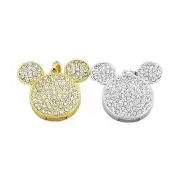 32GB 64GB Pendrive Mickey Mouse Crystal USB Flash Drive Memory Pen Stick