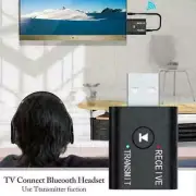 Bluetooth 5.0 Wireless Audio Transmitter Receiver USB CA Three New~
