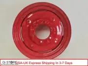 OEM 005554874R91, 000041685C08 FRONT WHEEL RIM 4.5" X 16" RED FOR 4505 MAHINDRA