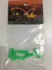 Archery Shoot Silicone Finger Bowstring Protector Guard Bow Arrow 6 PACK GREEN