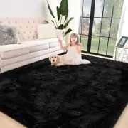 Super Soft Shaggy Rug for Bedroom, 6x9 Feet Fluffy Carpet for Living Room, Fu...