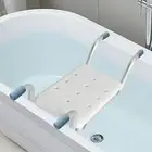 Bath Bench Seat Aluminium Sitting Board Bathtub Stool for Elderly Bathing Aid