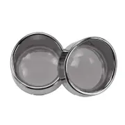 Turn Signal Light Smoke Lens Cover Bezels Visor Fit For Harley Touring Softail