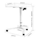 站立辦公工作台氣動升降演講桌移動講台培訓會議桌子發言台操作台 全館免運