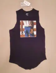 NWT Women's Cotton On Bruce Springsteen Born In The USA Muscle Tee Tank Top - S