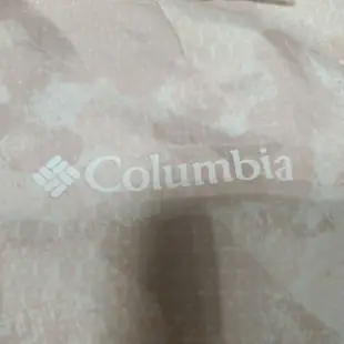 美國 Columbia 哥倫比亞 戶外 女 超輕 超薄 防風 防曬 好收納 優雅 連帽外套 L號（XL號適合）