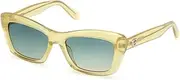 [GUESS] GU00195 Sunglasses 39P shiny light yellow 52/17/140 Woman, 39p Shiny Light Yellow, 52/17/140
