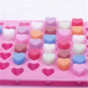 55 Love Heart Silicone Mould Chocolate Mold Candy Gummy Maker Ice Jelly Tray AU