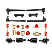 Red Poly Front Suspension Rebuild Kit Fits 1974 - 1977 Chevrolet Monte Carlo