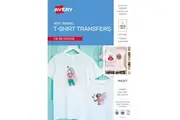 Avery Inspired T-Shirt Transfer - clear transfer sheets - 5 sheets