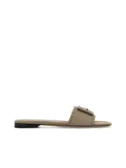 Fendi Sunshine Flat Martellato Slipper