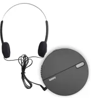Portable Walkman CD Player with Headphones - Personal CD/MP3 Player, Electronic