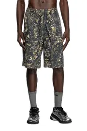 [Diesel] Diesel - Knee-length shorts with camo print - Shorts - Man - Multicolor M Multicolor