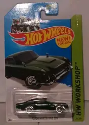 2014 Hot Wheels HW Workshop Aston Martin 1963 DB5 #200 Green