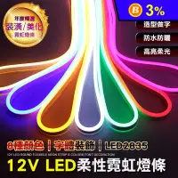 在飛比找生活市集優惠-12v霓虹燈條 LED2835 LED燈條