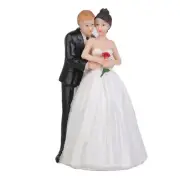 Bride and Groom Cake Topper Figures Figurines Romantic Wedding Decor Bridegroom