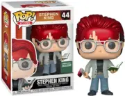 New FUNKO POP - ICONS (Bloody) Stephen King - 44 in Pop Protector