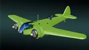 Bristol Blenheim Mk.IF - Aircraft of Varsity Operation - 1/200 Scale - wargame3d